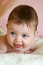 Beautiful baby smiling Royalty Free Stock Photo