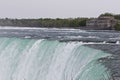 Beautiful background with the amazing Niagara falls Canadian side Royalty Free Stock Photo