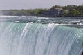 Beautiful background with the amazing Niagara falls Canadian side Royalty Free Stock Photo
