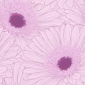Beautiful background with gerbera flower . Royalty Free Stock Photo