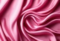 Beautiful background luxury cloth with drapery and wavy folds of pink silk satin material texture. Royalty Free Stock Photo