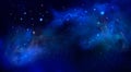 Background of the night sky with stars - deep space Royalty Free Stock Photo