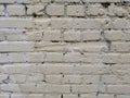 Beautiful background of old plastered brick wall