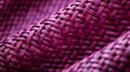 Beautiful background of red pink fabric close-up background texture linen twine braid cotton linen woven canvas jute