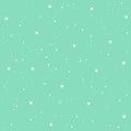 Beautiful background with stars and snow. Royalty Free Stock Photo