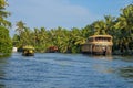 Beautiful backwaters of Kerala