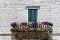 Beautiful Balcony Overflowing with Flowers