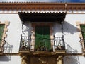 Beautiful balcony in Ronda. Spain.