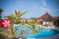 Beautiful Bali pool Royalty Free Stock Photo