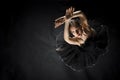 Beautiful ballet dancer Royalty Free Stock Photo