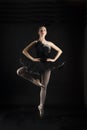 Beautiful ballet dancer Royalty Free Stock Photo