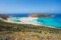 Beautiful Balos Lagoon, Crete, Greece Royalty Free Stock Photo