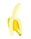 Beautiful bananas in cartoon style