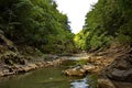 Beautiful banks of the river Vilash