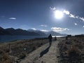 Beautiful Barren mountains of Leh and Laddakh in Pangong lake india