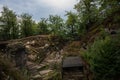 Beautiful at Bastei rocks in Saxon Switzerland, Germany