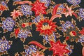 Beautiful batik patterns Royalty Free Stock Photo