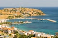 Beautiful bay at Agioi Apostoloi in Evia Greece.