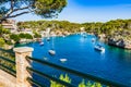 Beautiful bay of Cala Figuera Majorca Spain Mediterranean Sea Royalty Free Stock Photo