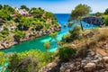 Beautiful bay of Cala Pi, Majorca Spain