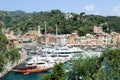 The beautiful bay of Portofino