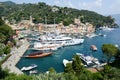 The beautiful bay of Portofino