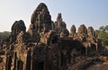 Beautiful Bayon Temple, Siem Reap, Cambodia Royalty Free Stock Photo