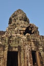 Beautiful Bayon Temple, Siem Reap, Cambodia Royalty Free Stock Photo