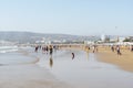 Beautiful beach in Agadir. Royalty Free Stock Photo