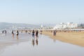 Beautiful beach in Agadir. Royalty Free Stock Photo