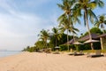 Beautiful beach of Bangsaray Pattaya Thailand Royalty Free Stock Photo