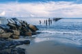 Beautiful beach at Bridport, Tasmania, Australia.