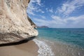 Beautiful beach at Cala Luna, Sardinia Royalty Free Stock Photo