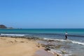 A Beautiful Beach in Cap Bon, Tunisia Royalty Free Stock Photo