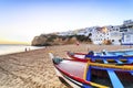 Beautiful beach in Carvoeiro, Algarve, Portugal Royalty Free Stock Photo