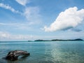 Beautiful beach and clear blue sea at Adang island Koh Adang in the South of Thailand - Satun Royalty Free Stock Photo