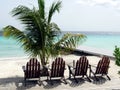 Beautiful beach at Curacao Royalty Free Stock Photo