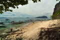 Beautiful Beach - El Nido - Palawan - Philippines Royalty Free Stock Photo