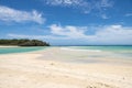 Beautiful beach of Natadola Bay, Fiji