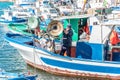 Fishing Harbour of Favignana in Sicily, Italy