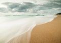 Beautiful beach in Galicia, Spain. Royalty Free Stock Photo