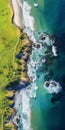 Beautiful Beach Grassland Photography: Aerial View Wallpaper By Peter Yan, Jay Daley, Dustin Lefevre (8k Hdr