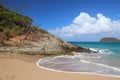 Beautiful beach in Guadeloupe