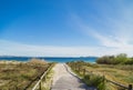 Beautiful beach in Isla de Ons Royalty Free Stock Photo