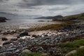 Beautiful beach on the Isle of Barra Royalty Free Stock Photo