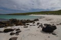 Beautiful beach on the Isle of Barra Royalty Free Stock Photo