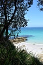 Beautiful Beach At Jervis Bay, New South Wales, Australia. Royalty Free Stock Photo