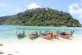 Beautiful beach @koh lipe thailand Royalty Free Stock Photo