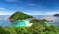 Beautiful beach of Koh Tao, Thailand Royalty Free Stock Photo