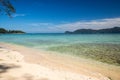 A beautiful beach in Kota Kinabalu Royalty Free Stock Photo